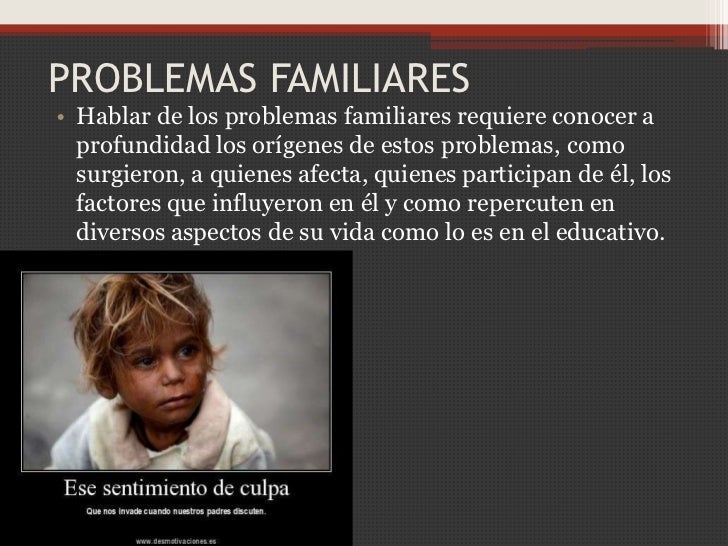 Problemas familiares