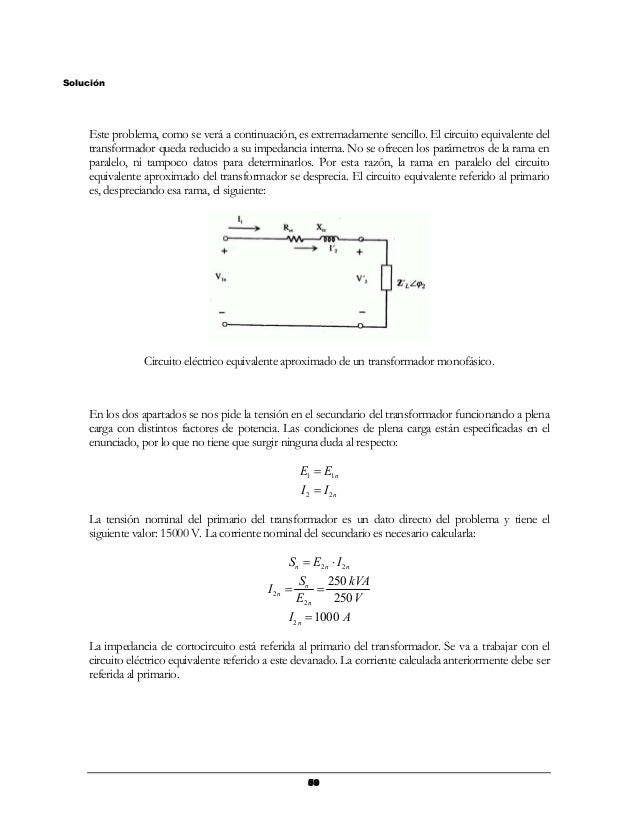 problemas resueltos transformadores problemas resueltos transformadores