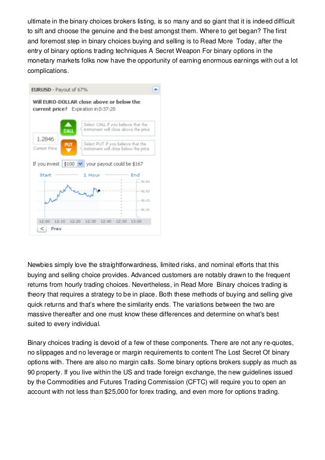 Binary option liquidity provider