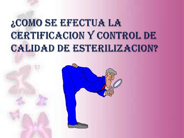 PROCESO DE ESTERILIZACI N
