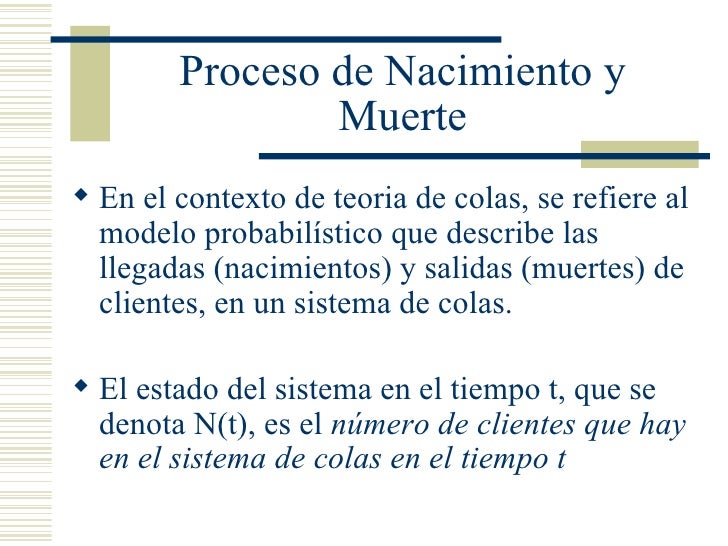 cadenas de markov en java proceso de nacimiento y muerte cadenas de markov en java proceso de nacimiento y muerte