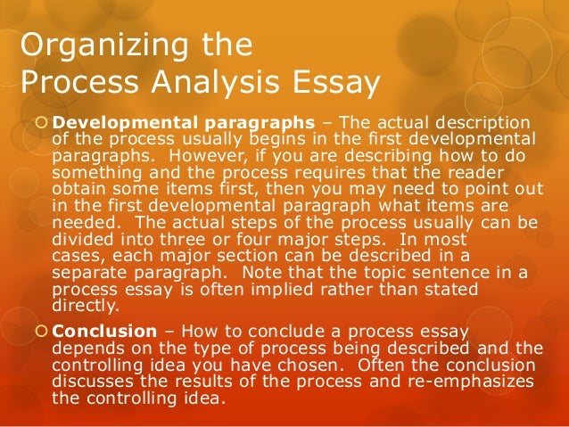 12-point essay that is an informative process analysis