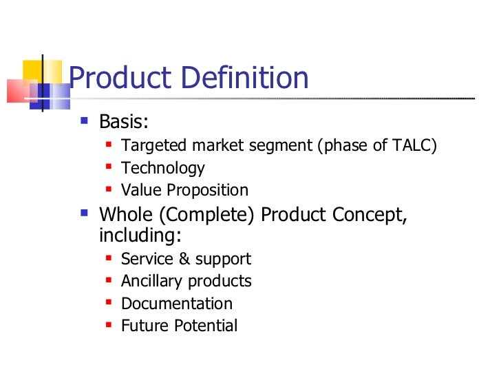 Product Definition