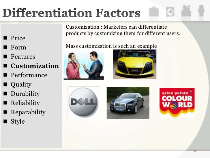 Product Differentiation