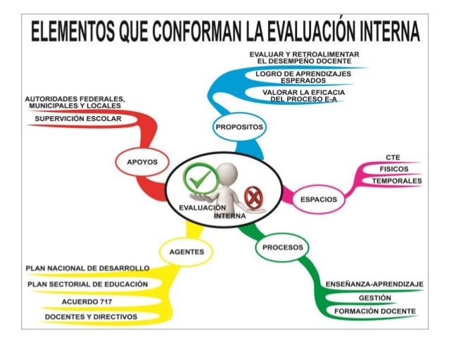 ELEMENTOS QUE CONFORMAN LA EVALUACIÓN INTERNA