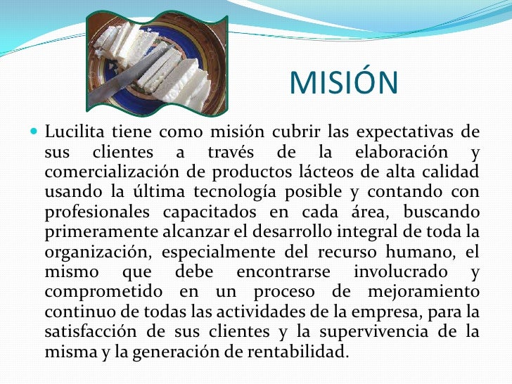 Productos lacteos