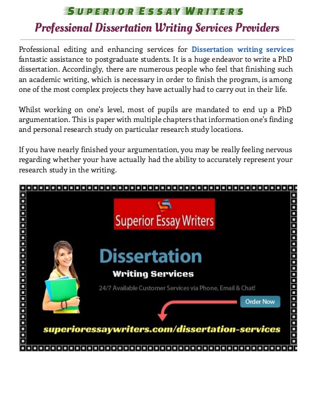 Professional Dissertation Writing Service