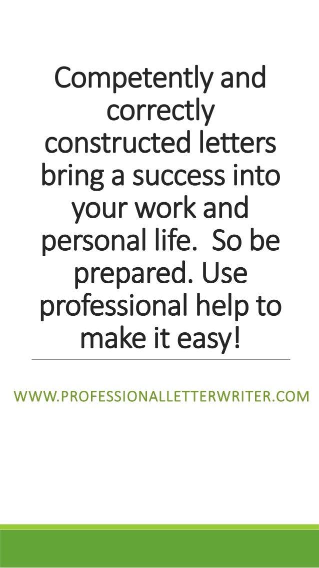 Letter writing resources - Writing Help Central