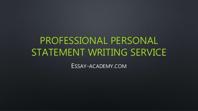Professional personal statement writers
