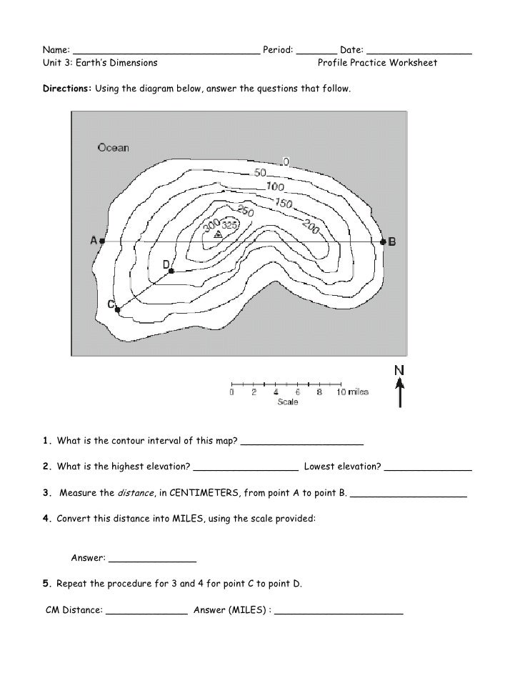 Profile Practice worksheet