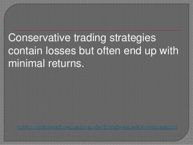 Risk in trading options