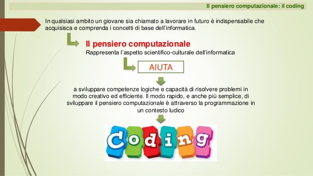 Chi Usò Per Primo Il Termine Pensiero Computazionale Pensiero computazionale