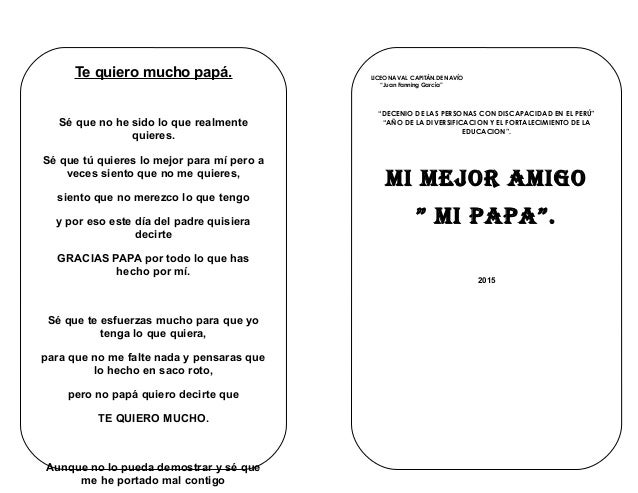 Programa dia del padre oficial