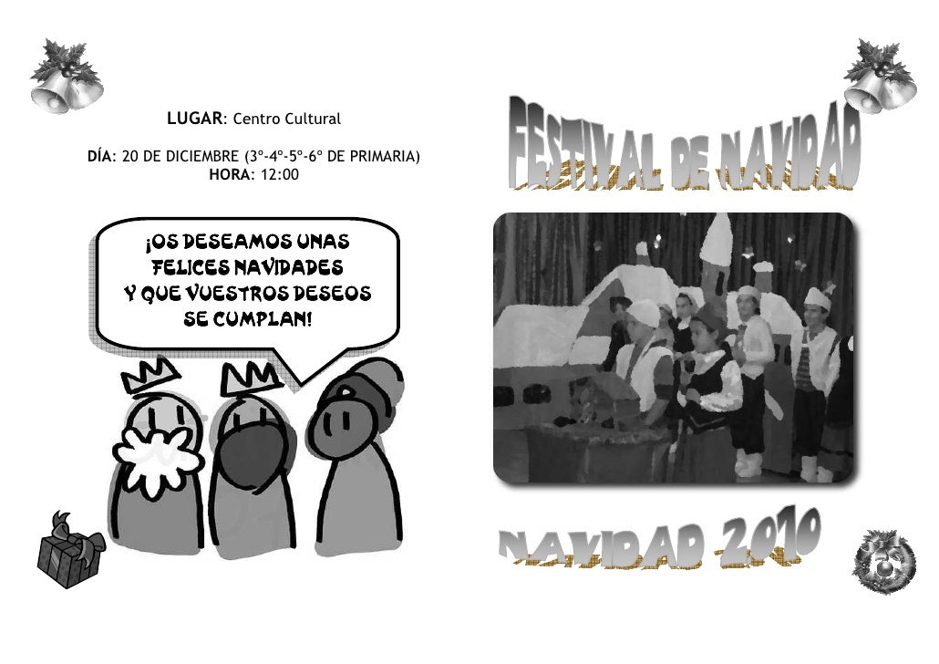 : Centro CulturalDÍA: 20 DE DICIEMBRE (3º-4º-5º-6º DE PRIMARIA : Centro CulturalDÍA: 20 DE DICIEMBRE (3º-4º-5º-6º DE PRIMARIA