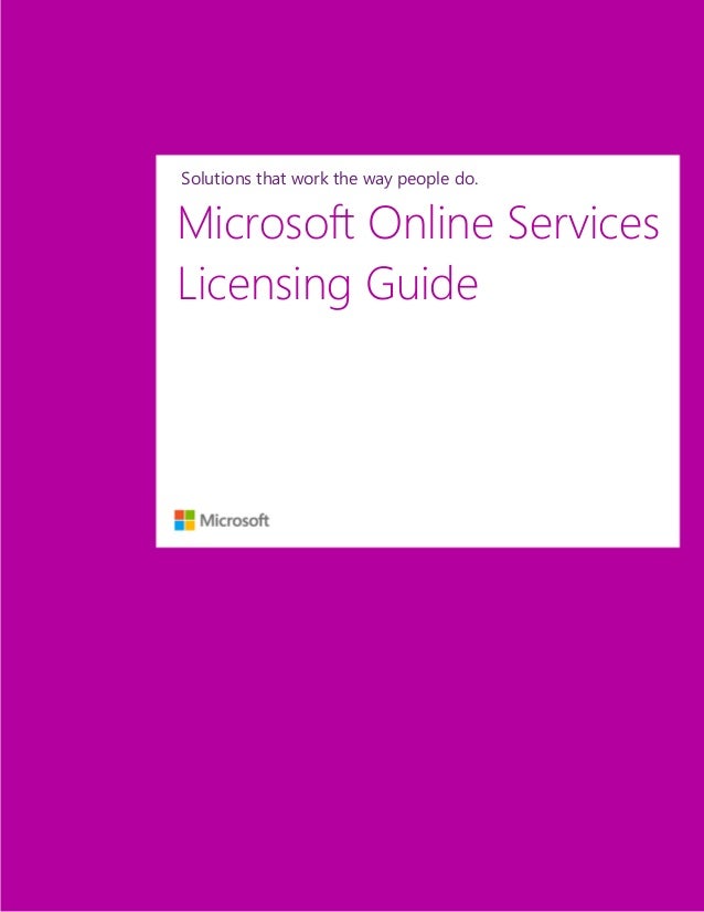 service license microsoft services licensing guide service license microsoft services licensing guide
