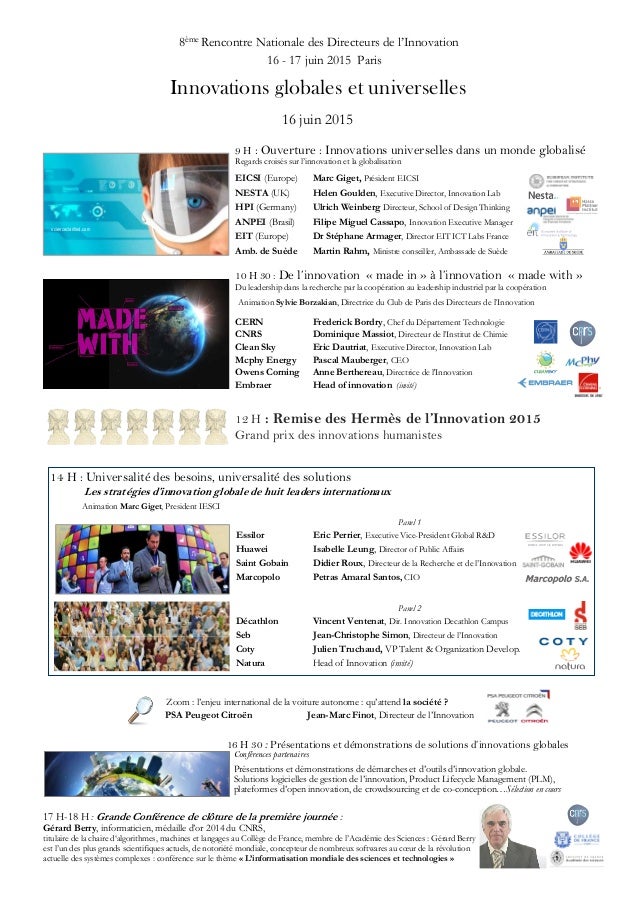 8e rencontres nationales des scot