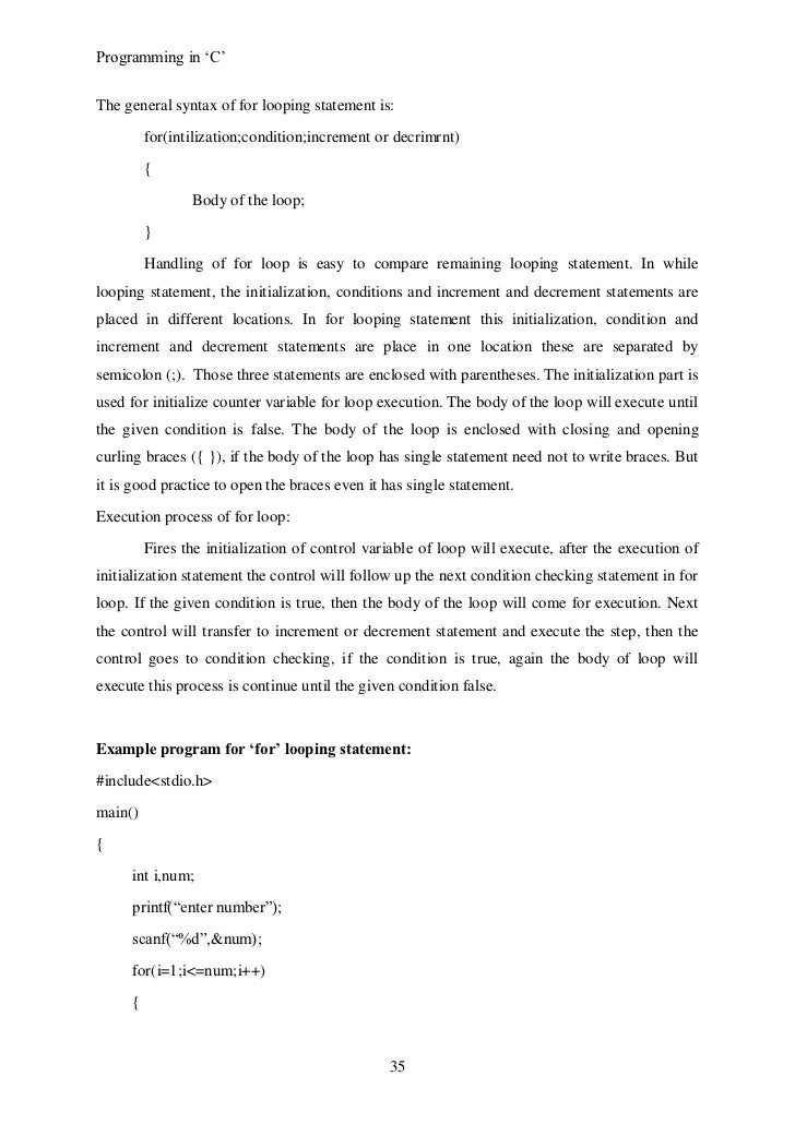 c+ statement conditional +