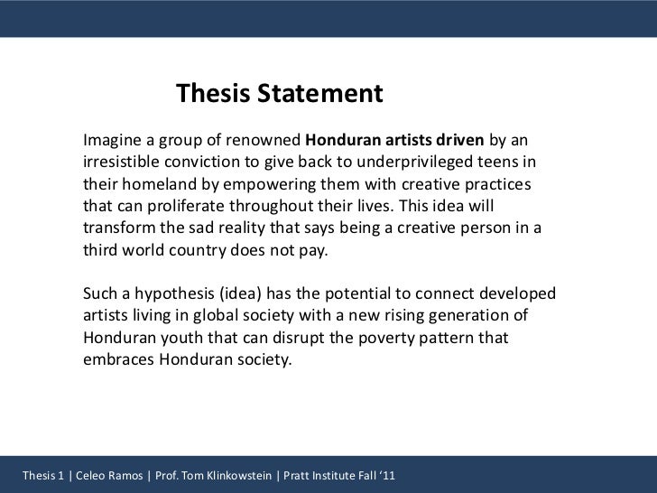 Which is the best thesis statement for an essay on school uniforms