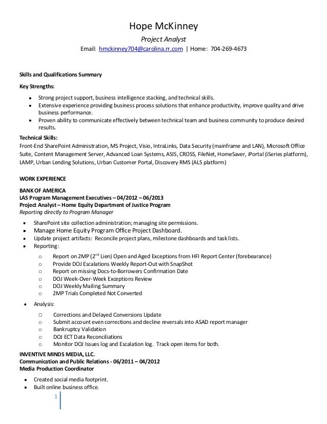 financial reporting analyst resumes