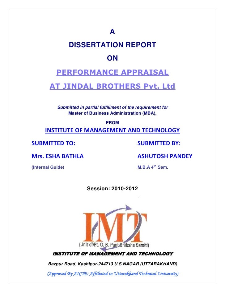Dissertation On Motivation At Work