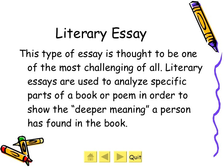 Different kinds of essays and their examples