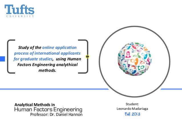 Project: Study of Online Application process for international grad s ...