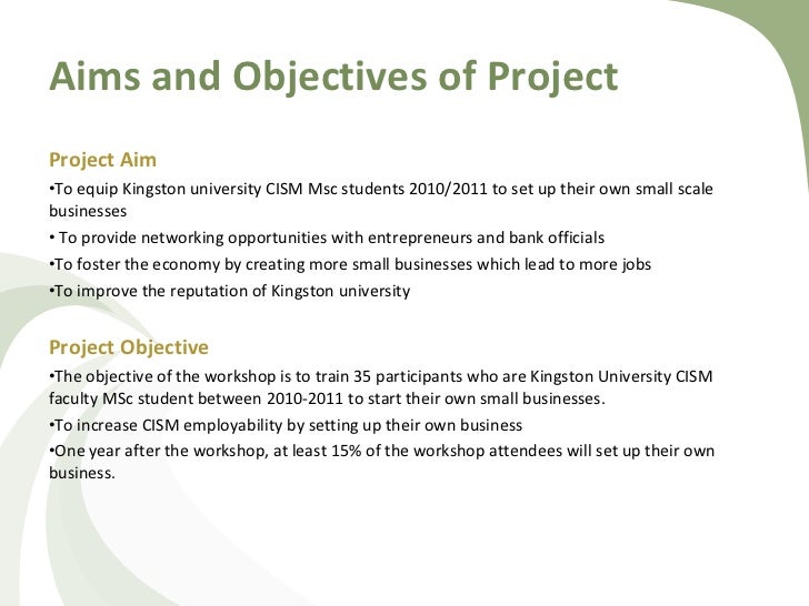 Difference between aims and objectives in dissertation Pay for