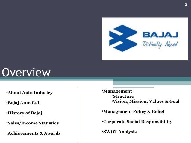 Swot analysis of bajaj two wheeler industry economics essay 07 image
