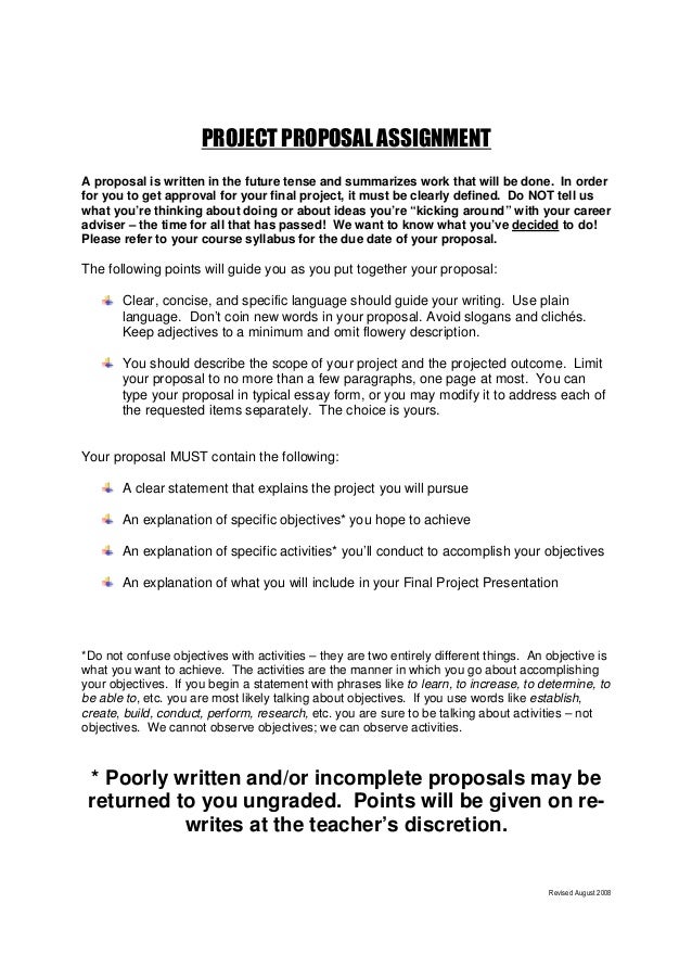 Proposal Memo Assignment - MIT