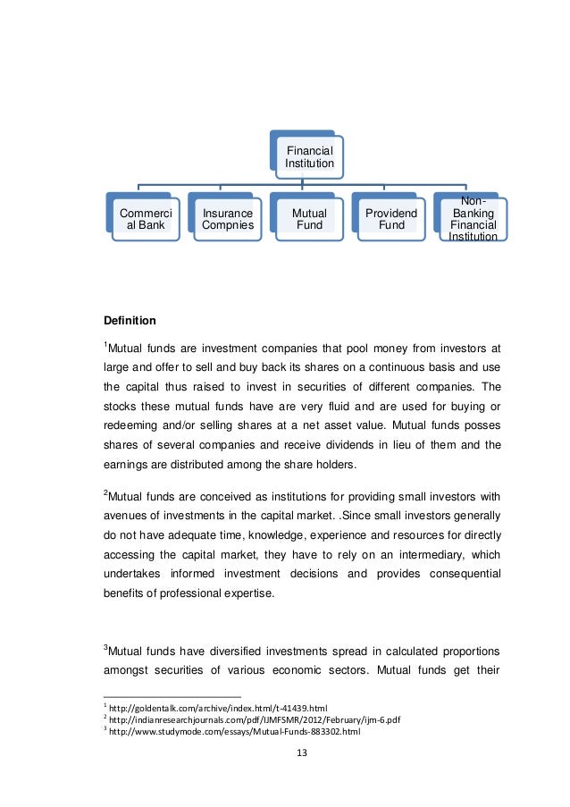 mutual fund performance evaluation thesis mutual fund performance evaluation thesis