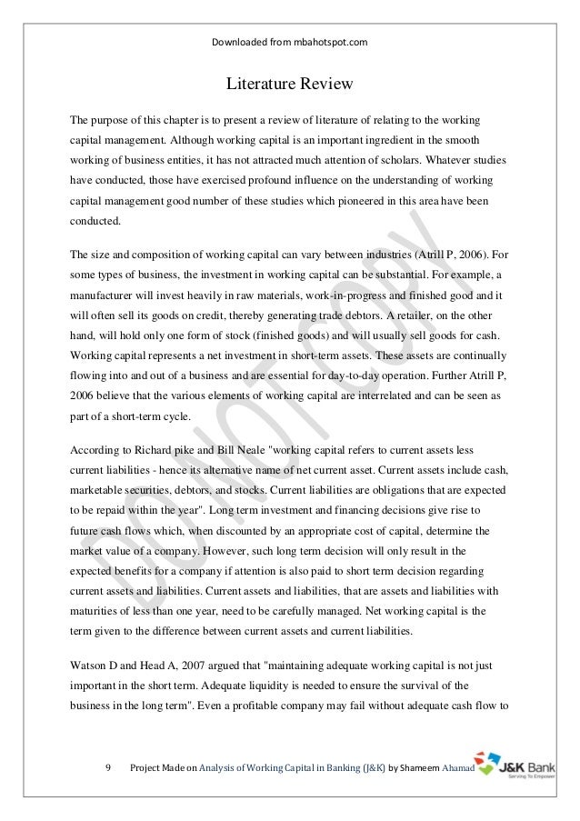 a comprehensive analysis of the working capital in business Working capital the capital of a business which is used in its day-by-day trading operations, calculated as the working capital management. a comprehensive analysis of the working capital in business Working capital the capital of a business which is used in its day-by-day trading operations, calculated as the working capital management.