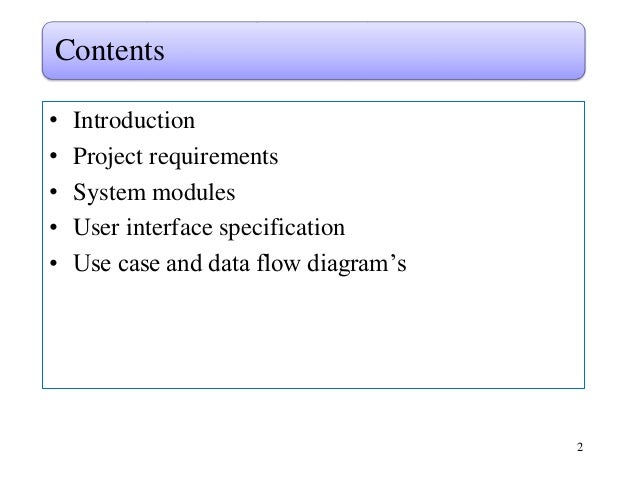 Project report online share trading system