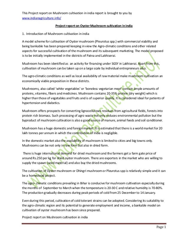 Business plan for mushroom farming philippines image