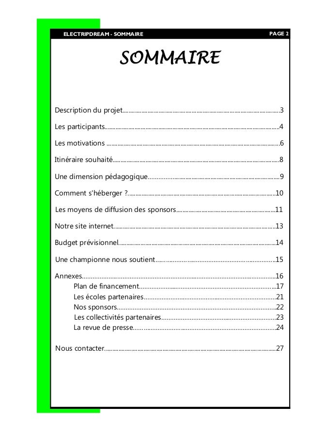 Projet electripdream