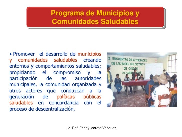 Promocion De La Salud 1 Promocion De La Salud 1