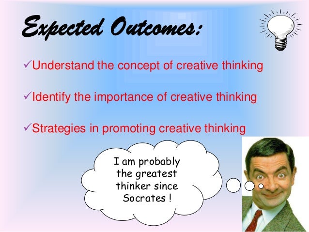 Creative thinking activities