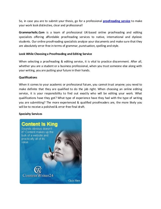 Proofreading Manchester | The Top Proofreading Company
