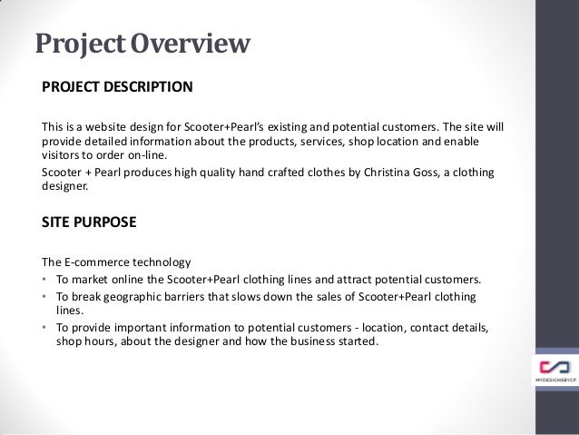 ECommerce Website Proposal