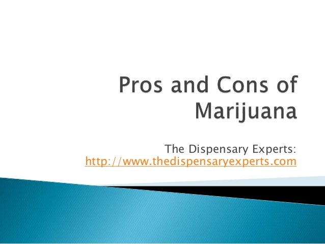 legalization of marijuana pros and cons essay