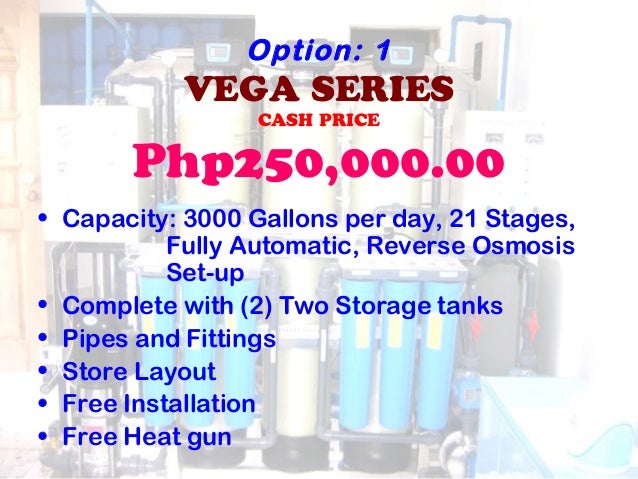 Business Proposal Sample For Water Refilling Station 