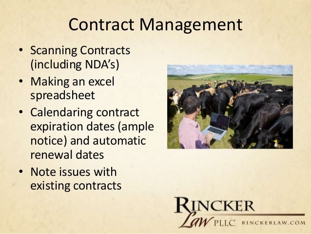 spotting issue contract