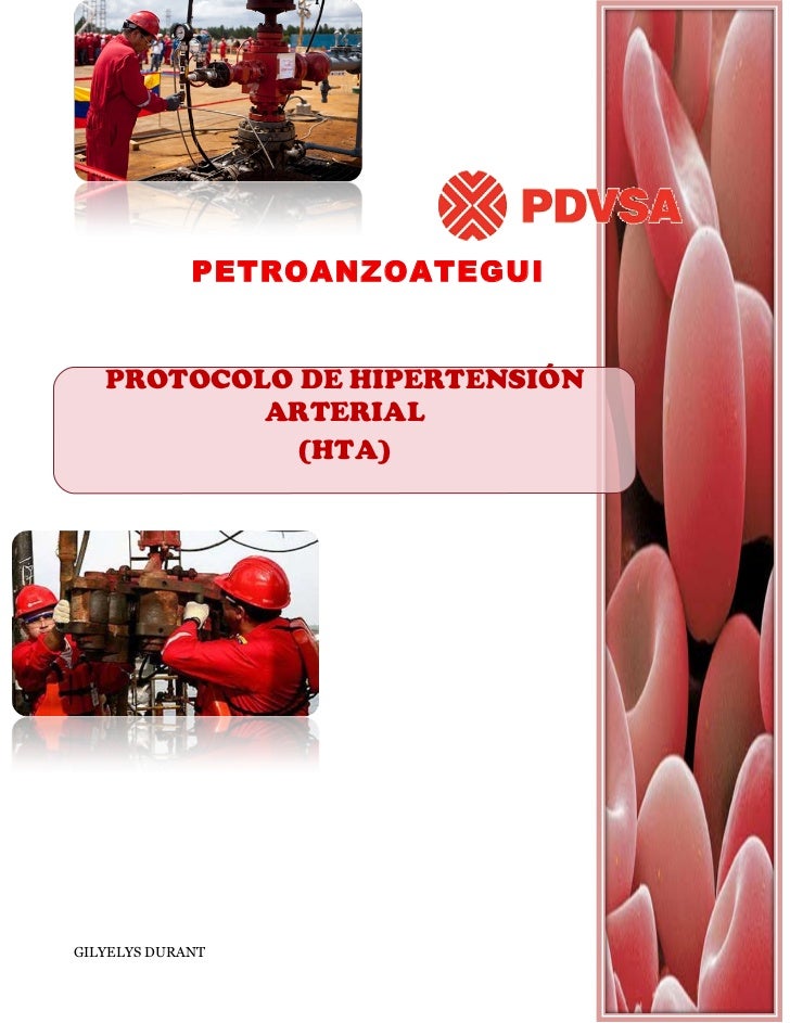 Protocolo de hipertensión arterial Protocolo de hipertensión arterial