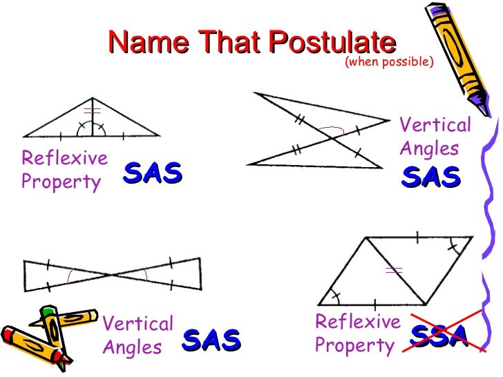 Proving Triangles Congruent Sss, Sas Asa