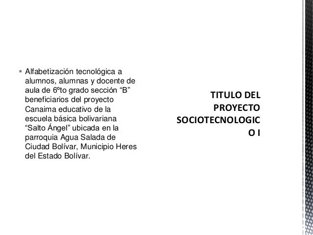 Proyecto sociotecnologico-i