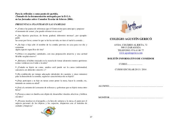 proyecto de comedor escolar proyecto comedor escolar 2013 2014 proyecto de comedor escolar proyecto comedor escolar 2013 2014