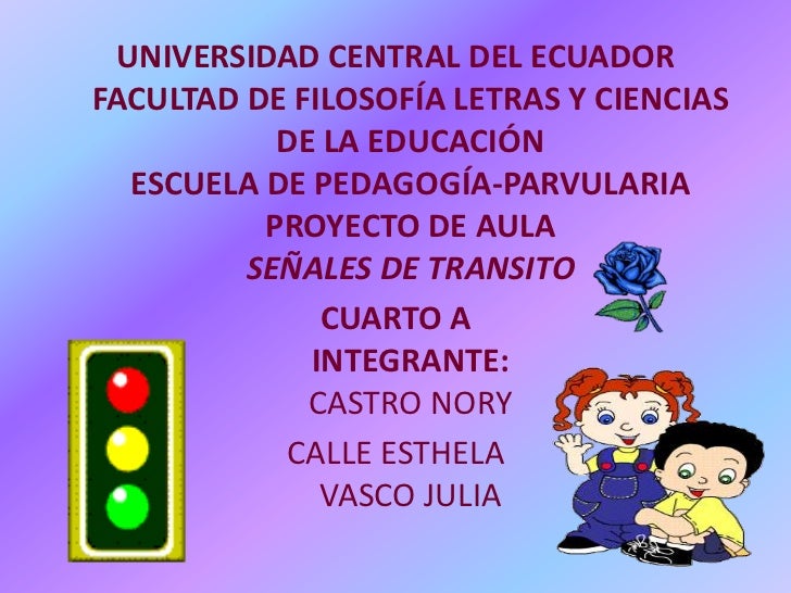 Las señales de transito para niños de preescolar - Imagui