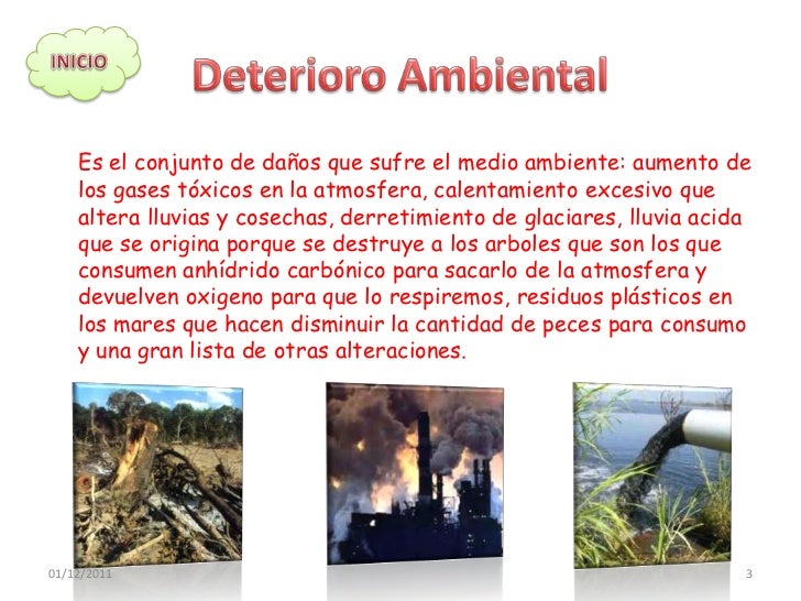 Deterioro Ambiental