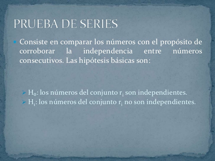 Prueba de poker ejemplos
