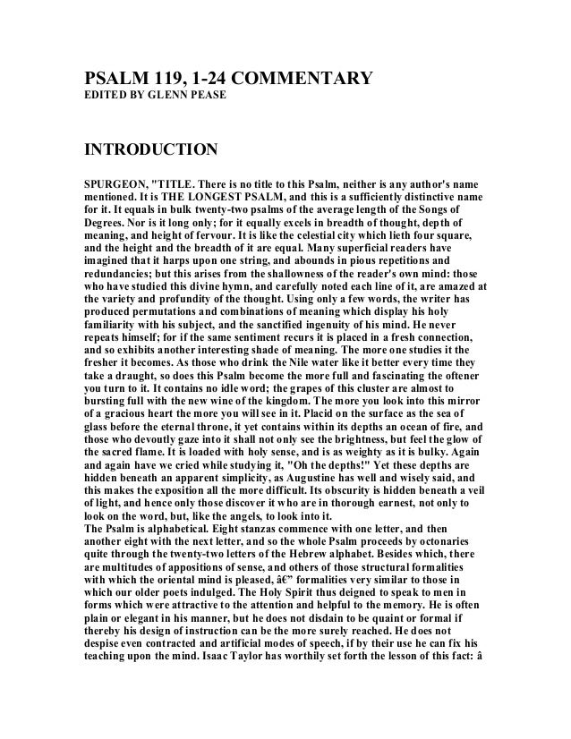 Psalm 119 1 24 Commentary psalm-119-1-24-commentary