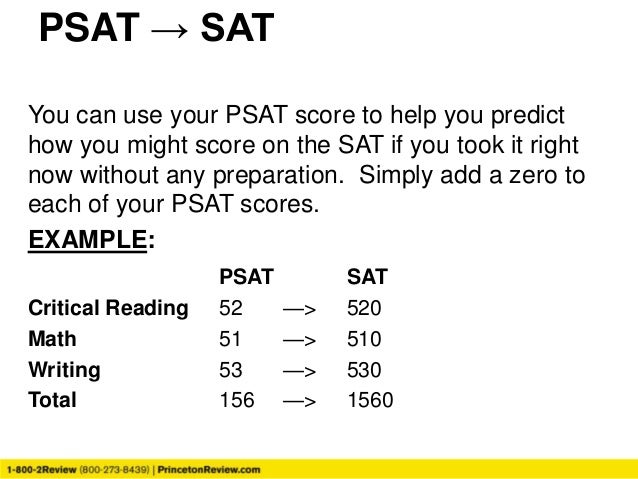 College admissions: what your psat scores really means